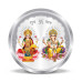 10gm Ganesh ji Laxmi ji Silver Coin 24K