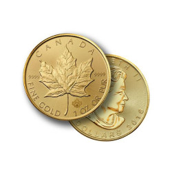1 Ounce Gold Maple Leaf 24K (999.9)