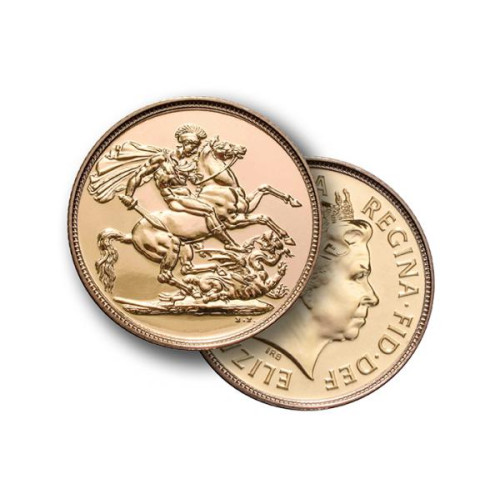 8 Gram Gold Sovereign (Elizabeth II) 22K