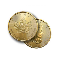 1/2 Oz Gold Maple Leaf Gold Coin 24K