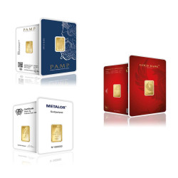 2.5gram Minted Gold Bar Pure Gold 24K (999.9)