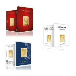 20 Gram Minted Gold Bar Pure Gold 24K (999.9)